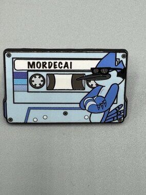 Regular Show MORDECAI Cassette Blind Box Enamel Pin New Open Box